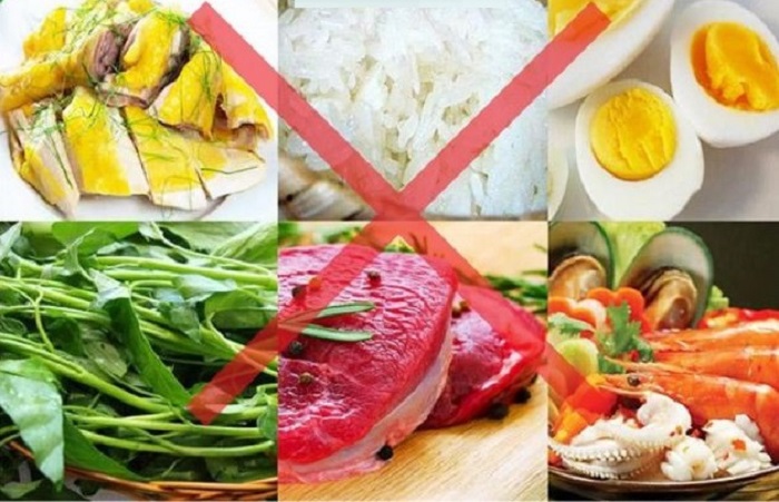 Cần kiêng ăn các loại thực phẩm gây hại cho sức khỏe